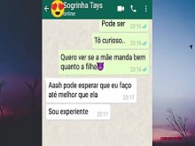 Trayendo a la esposa del creyente con la madre evangélica -en -Derecha