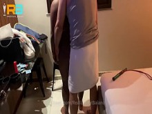 Toro brasileño, Director Bahiano BDSM Sesión con Dominator y sumisos de Brasilia DF. Eater humillante perra haciendo caminar como una perra y besar los pies del comedor. Hotwife cornudo menage trío pareja bbc