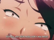 MILF con enormes tetas hace paizuri y monta netuare de gallos | Hentai