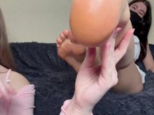Masaje de pies y lamiendo tu esperma