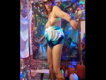 Hotwife Steffi Halloween Cowgirl Pussy Dance Promo