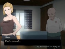 Hentai sin censura la escena de sexo de regreso a casa rural engañando a ama de casa tetona