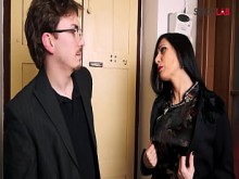 Cornudo y caballero con mi esposa cachonda