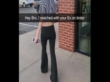 Fecha de Tinder por primera vez follada por el mejor amigo del exs en Snapchat - College Milf Richelle Rose
