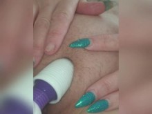 Creampie swing con chorros y un verdadero orgasmo
