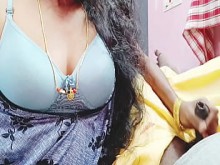 Esposa trampa. Esposa india engañando al hermano de marido follando el hermano del marido. Telugu Dirty Talks.