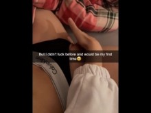 Seducto a mi ex para follarme de nuevo en Snapchat