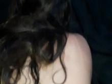 Esposa amateur gimiendo sabrosa en anal