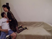 Cum comiendo cornudo - intercambio de esperma después de hacer trampa
