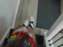Chupando escaleras
