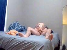 Pequeña rubia MILF Rides BWC
