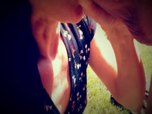 Swingers pareja sexo al aire libre casero