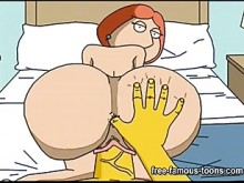 Simpsons y Griffins Swingers Orgy