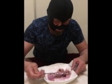 ¡¡¡Desayuno matutino para mi marido esclavo !!!!