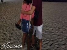 Recogí uno en la playa, lo llevé a la oscuridad y fue captado por la cámara.