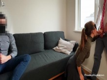 Esposa se folla a su jefe y a su marido por más dinero de bolsillo (TEASER)