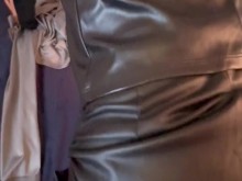 Sexy vestido de cuero/ sexy leather POV