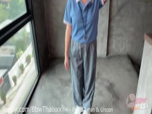 Follando con profesora de deportes en hotel (Full & Uncen en Fansly @BbwThaixxx) 32min