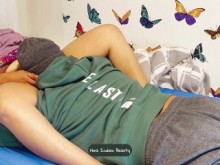 Marido lejos, ex novio me come el coño más profundo que nunca - ¡Gimiendo como una puta!