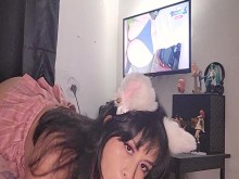 Masturbandose con un Juguete Masculino de Tantaly