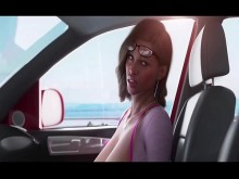 Esposa infiel follada por un estudiante en posición de vaquera - Porno animado hentai 3D - APOCALUST