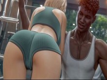 Risky GYM Sex BBC Entrenador personal y esposa casada e infiel