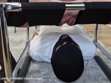 Cornudo creampie limpieza después de que mi amigo con gran polla me folla