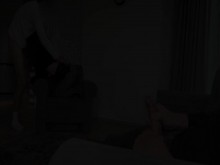 Marido cornudo usa semen como lubricante segundos descuidados