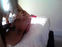 CULO DE BURBUJA MARRÓN REDONDO ANAL ÉBANO MILF GILF ENANO HARDCORE