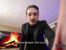 INTERCAMBIAR4K. El café de la mañana da paso a un trío caliente con Olivia Sparkle y Veronica Leal