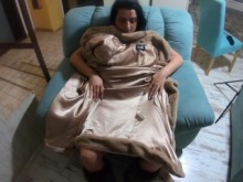 Follada romántica y juego con semen sobre un forro de abrigo de piel 268- vista previa