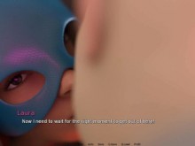 Laura Lustful Secrets: Marido cornudo besa a su esposa mientras la follan y le dan creampie