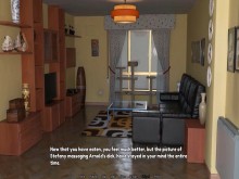 Ama de casa perfecta: marido cornudo observa a su esposa amamantando a un anciano y lavando sus partes íntimas