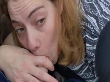 ¡Heather Kane bombea semen rápido antes de que su esposo regrese a casa!