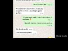 Esposa pide DP en conversación de WhatsApp
