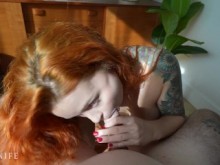 PELIRROJA quiere hacer un SEXTAPE para su novio cornudo - Sinatra Monroe
