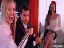 LOSCONSOLADORES - MEA MELONE Y SICILIA CHECA TETONA FOLLADA CALIENTE CON PAREJA SWINGER