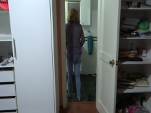 Mi esposa se viste con lenceria erótica para ir a trabajar, verdadero marido cornudo