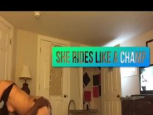 ¡¡¡Guau!!! Realmente puedes sentir el sexo a través del video (ReddAndAshexxx)