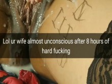 Compilación de colección de creampie infiel de Snapchat \ corrida gangbang
