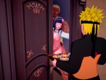 El entrenamiento secreto de Hinata y Raikage - Naruto ntr