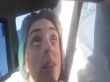 AMATEUR HOTWIFE. HUMILLA A SU CORNUDO MIENTRAS MAMA OTRA VERGA EN EL AUTO