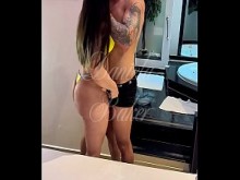 Otro cuerno para el conde - Esposa traviesa, encuentra amante en el gimnasio y me hace grabarla y verla follando con el cabrón. Soy buen cornudo y grabé todo para pajearme