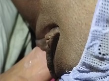 Me comí la rica polla del vecino, a Él le encanta comer vaginas depiladitas????que gran verga tiene